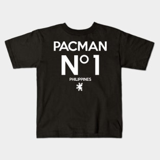 Pacman Pacquiao Number One Boxing Crooks Kids T-Shirt
